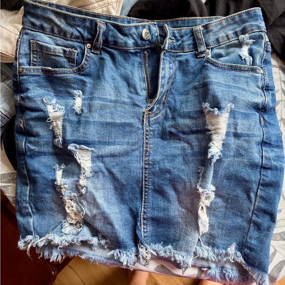 Denim Jean skirt